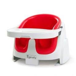 Ingenuity Baby Base 2in1 Booster Seat - Red