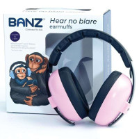 Banz Mini Baby Earmuff - Pink