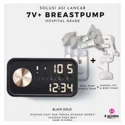 Haenim Breastpump 7V+ - Black Gold