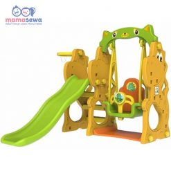 Tobebe Jumbo Dino Slide and Swing - Ayunan dan Seluncuran