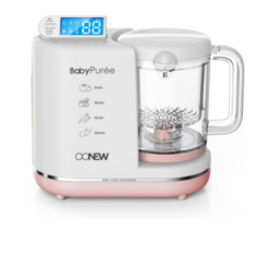 OONEW Baby Pure 6in1 Digital Baby Food Processor -  Pink Salmon