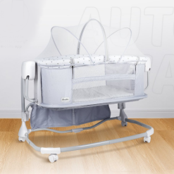 Cocolatte Auto Sway Sidebed MX - Light Grey