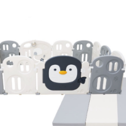 Lumba New Combo Penguin Fence Monochrome and Playmat 12+2 Panjang – Tanpa Ring Basket