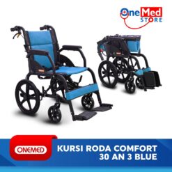 Kursi Roda Onemed Comfort One 30AN3 - Blue