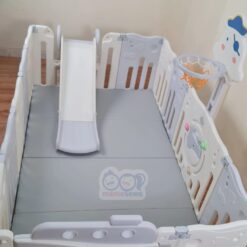 Lumba Ocean Fence 10+3 with Slide and Playmat