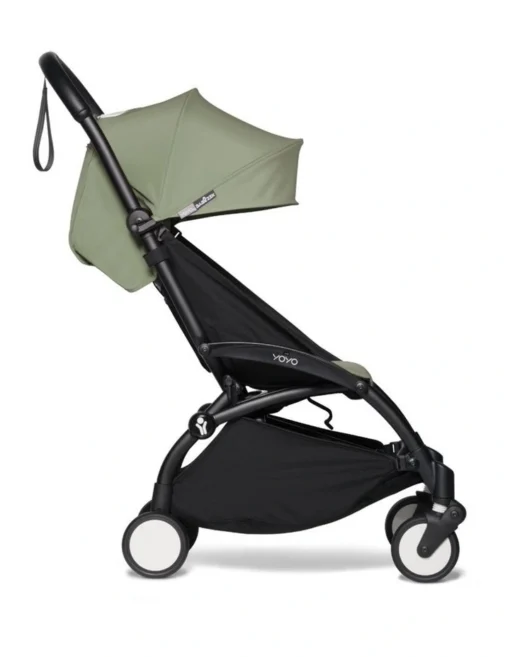 Babyzen Yoyo2 6+ Black Frame – Olive - Gambar 2