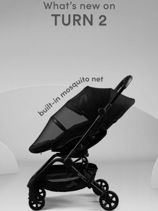 Easywalker Mini Buggy Turn 2 Stroller - Soho Grey - Gambar 6