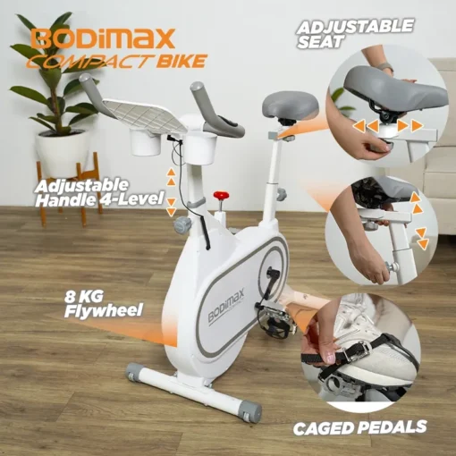Bodimax Compact Bike Pastel - Pink - Gambar 5
