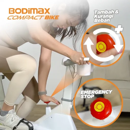 Bodimax Compact Bike Pastel - Pink - Gambar 4