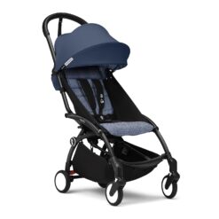 Stokke Babyzen Yoyo3 6+ Black Frame – Air France Blue