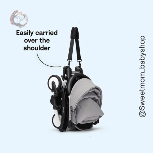 Stokke Babyzen Yoyo3 6+ Black Frame – Air France Blue - Gambar 5